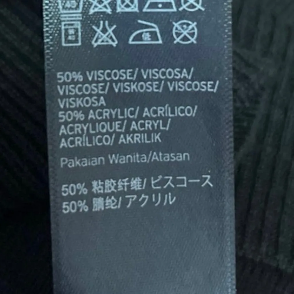 Topshop NEW  Black One Shoulder Sleeve Rings Stretch Knit Pullover Sweater Top 4 - Image 7