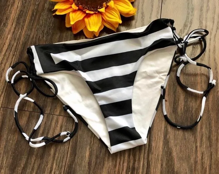 TAVIK VIVIENNE BEBE Striped Bikini Set X•SMALL  - Image 11