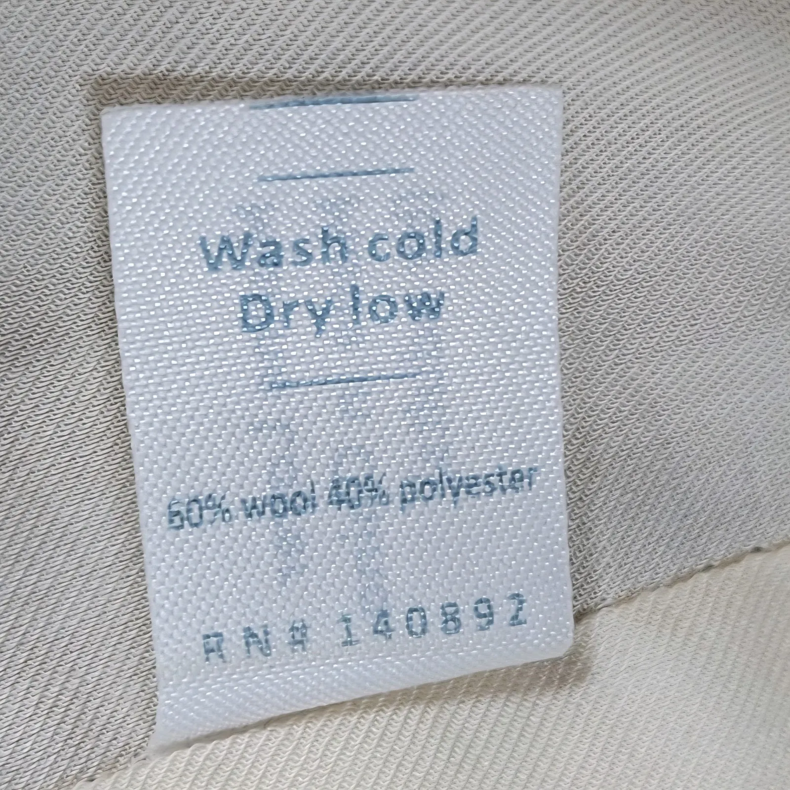 Marine Layer Wool Blend Coat Womens Med Beige Tan Plaid Check Pattern - Image 13