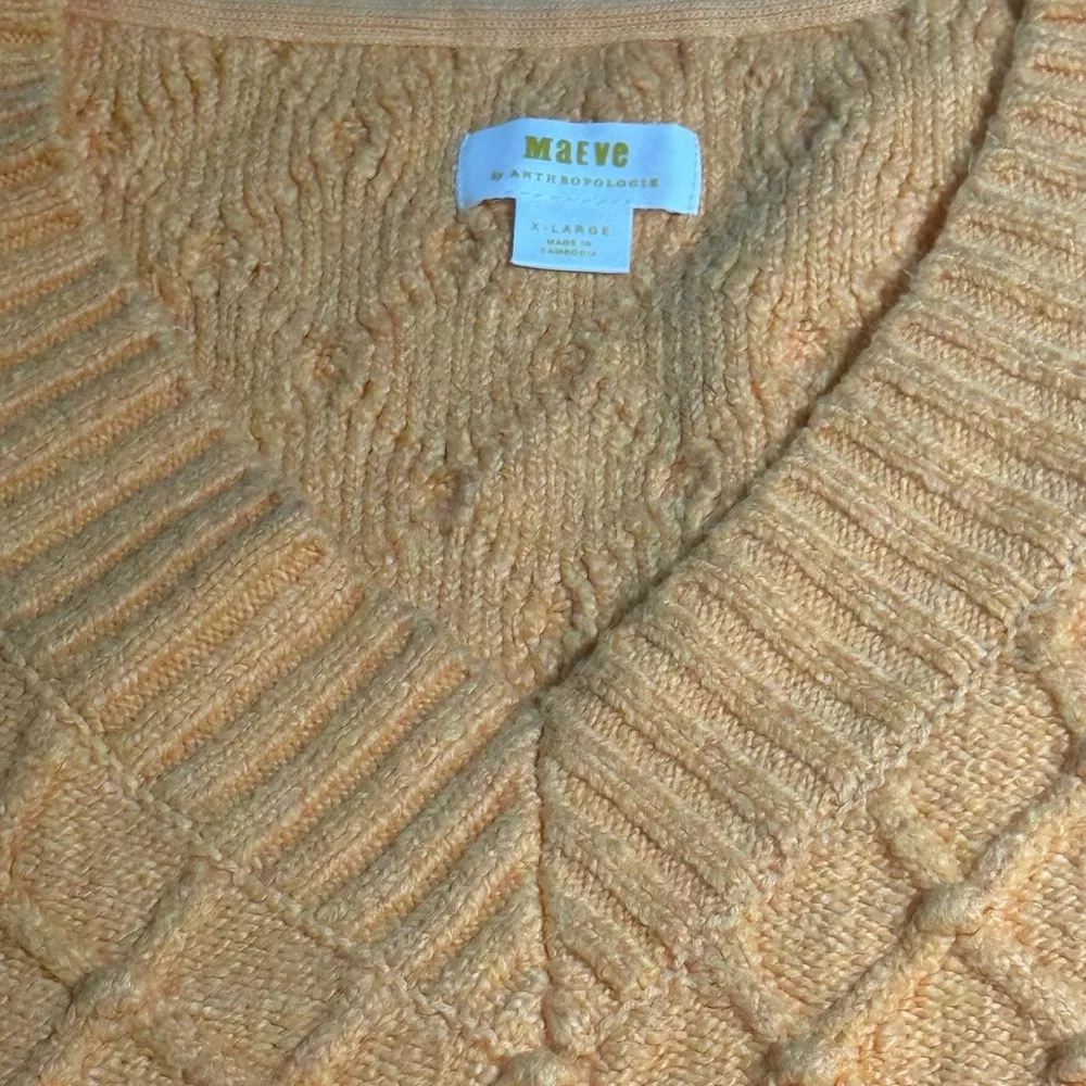 Anthropologie Cardigan Sweater Size Extra Large - Image 3