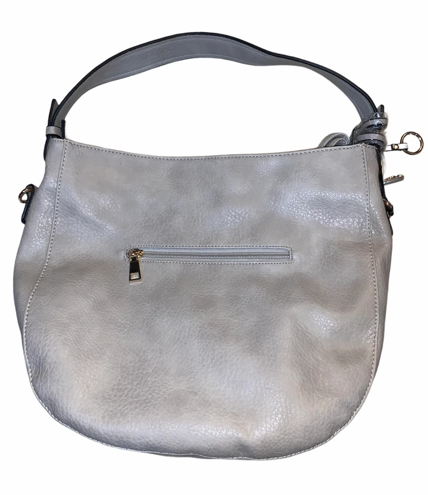 Sugu Vegan Hobo Shoulder Bag Gray - Image 2