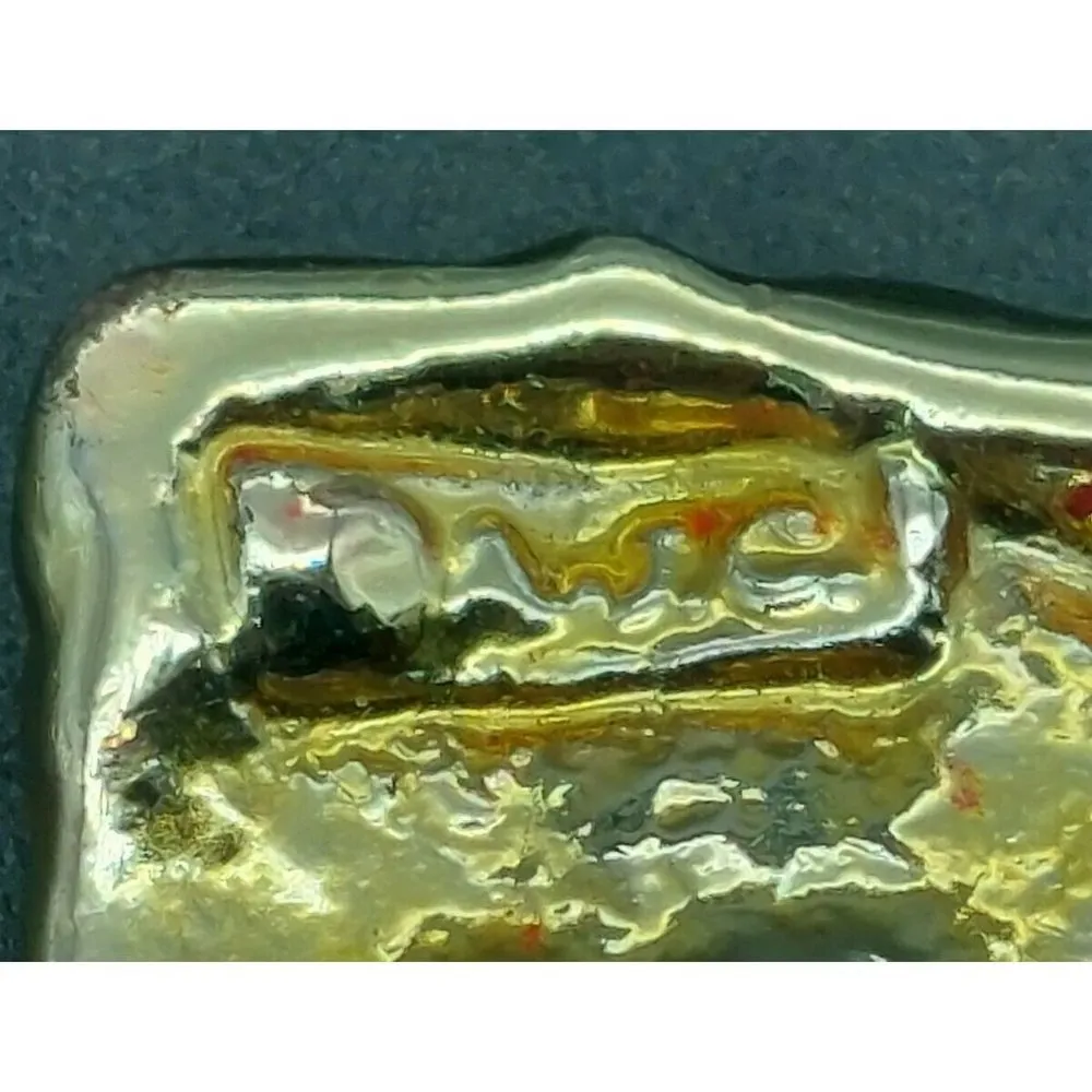 Merry Go Round Carousel Horse Brooch Gold Tone 2 3/8ths Inches Tall - Image 3