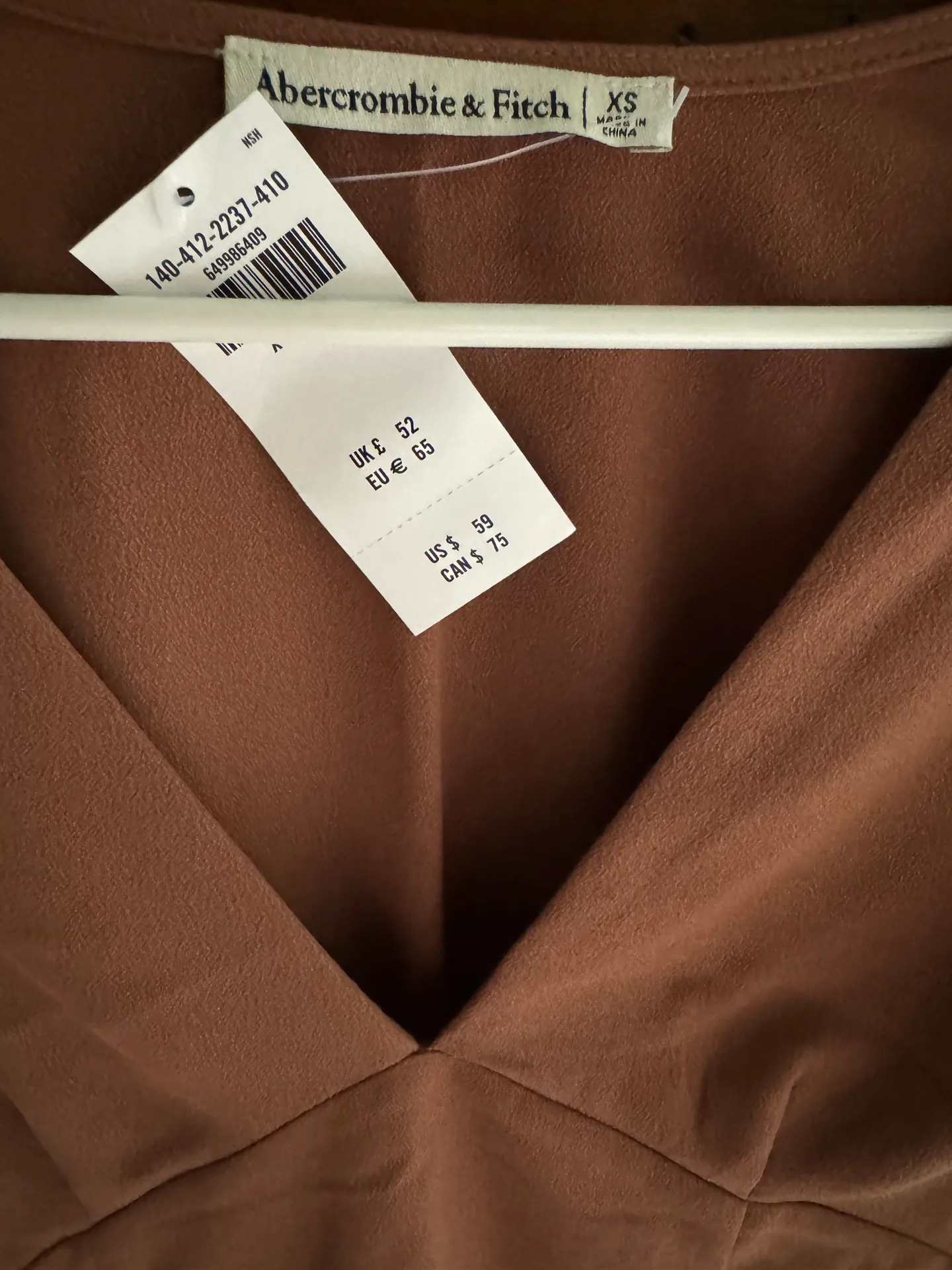 Abercrombie V-Neck Blouse - Image 3