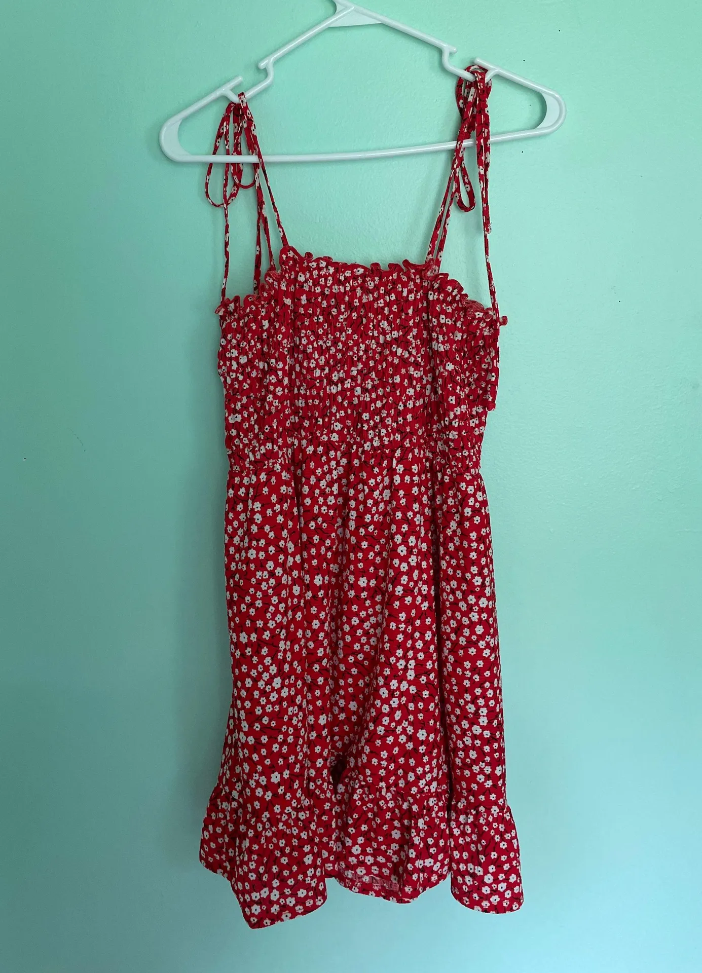 Topshop Red  Sundress - Image 2