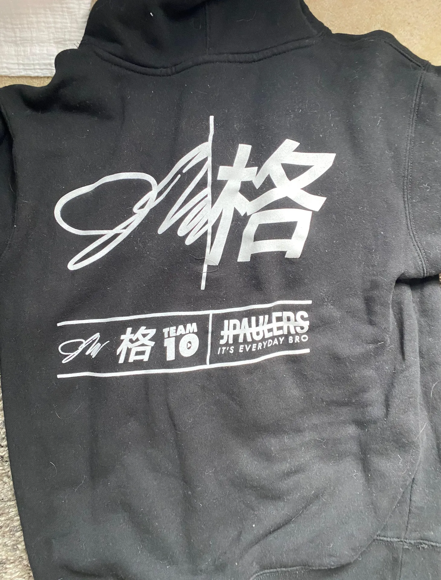 Jake Paul Hoodie Merch Black - Image 2