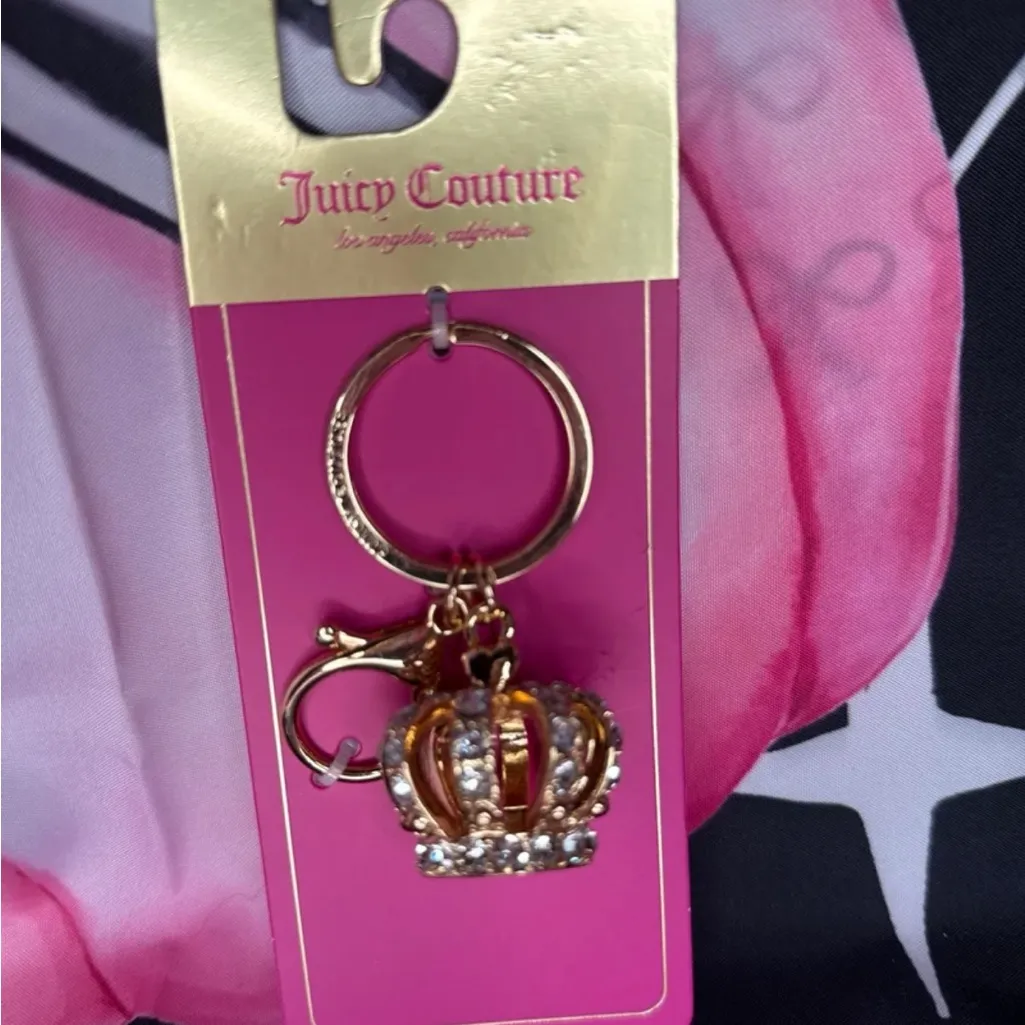 Juicy Couture Crown Bag Charm / Keychain - Image 2