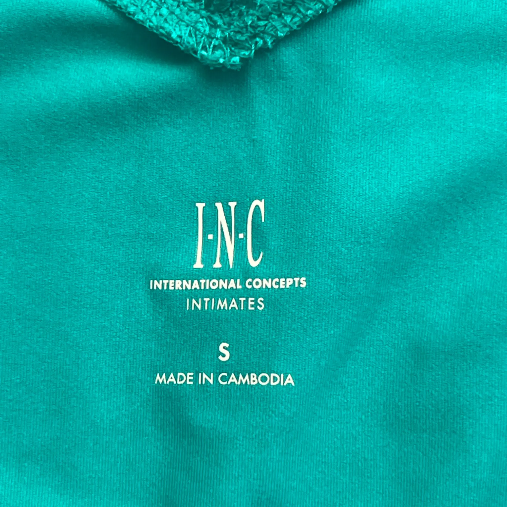 INC International Concepts Vibrant Teal Intimates Blue - Image 5