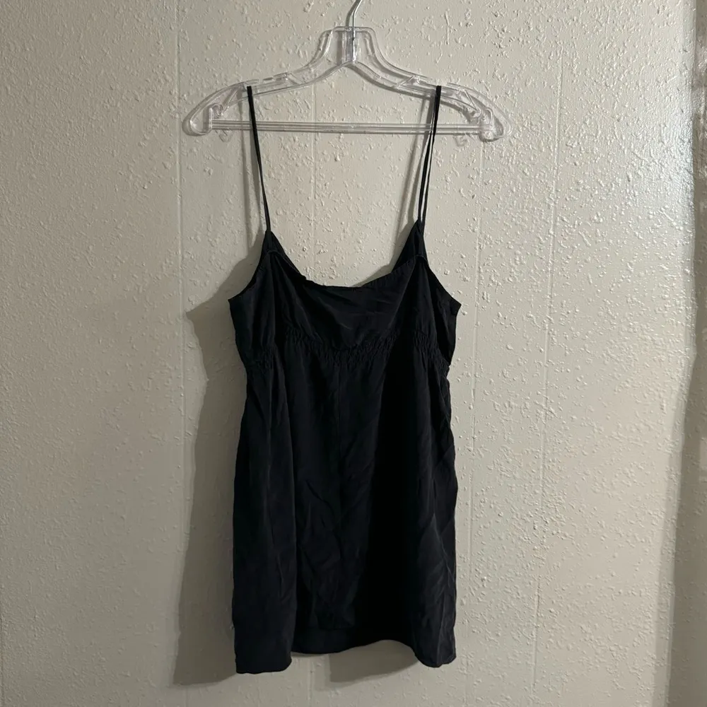 Twelfth By Cynthia Vincent Silk Top Black Size L - Image 3