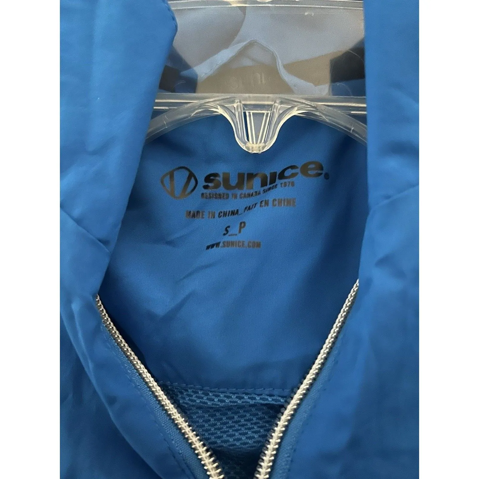 Sunice Blue Rain Repellent Jacket Size Small PGA Championship Quail Hollow Golf - Image 8