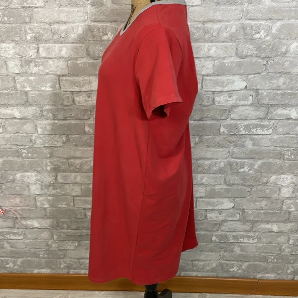 Hem & Thread Twisted Open Back T-Shirt Dress - Image 3