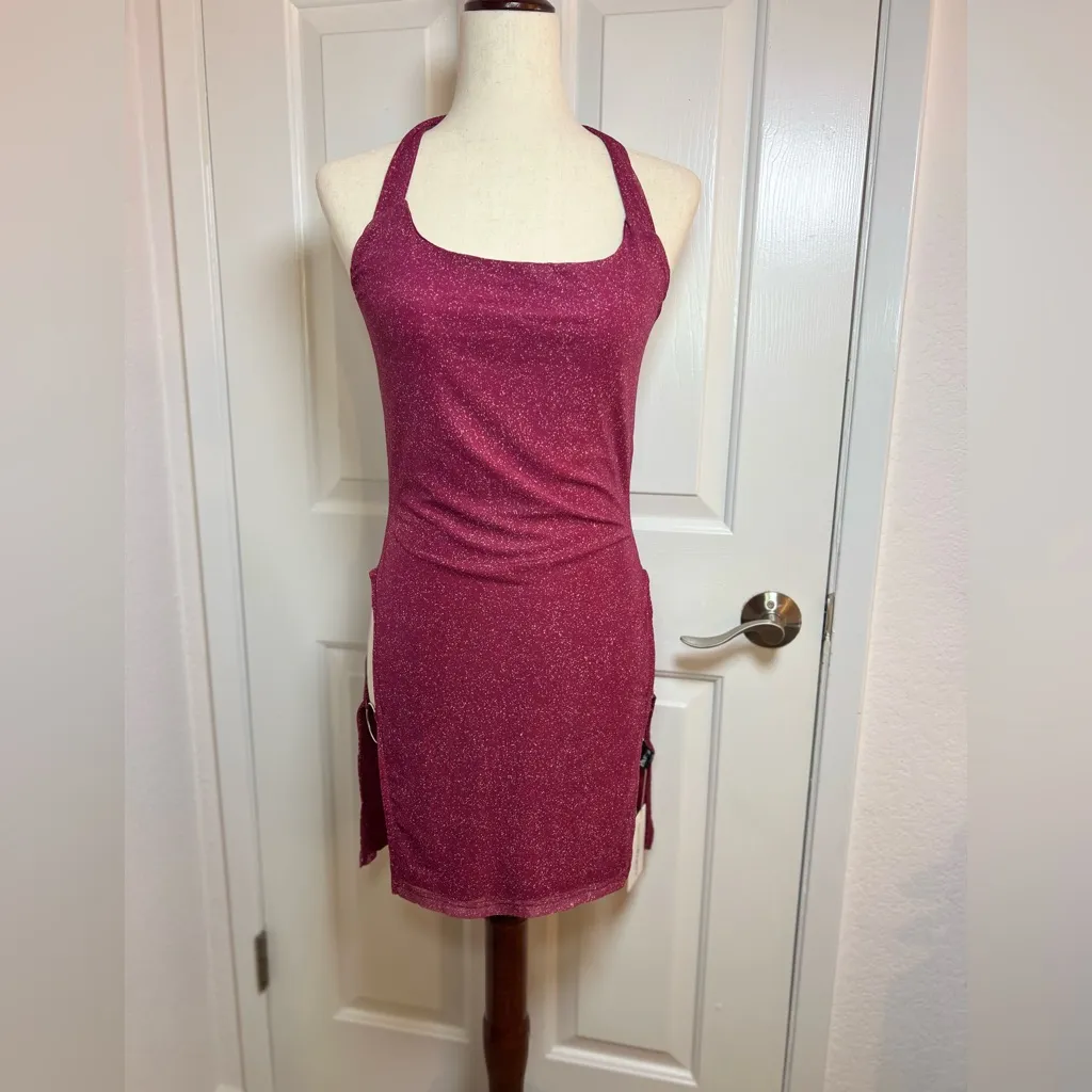 Sister‎ Part Purple Halter Mini Dress Size Medium - Image 5