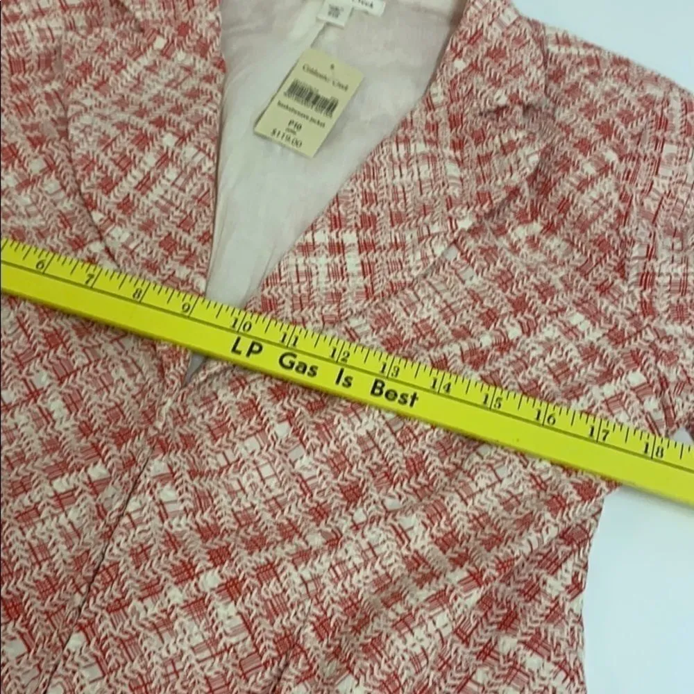 Coldwater creek basket weave jacket C25 - Image 11