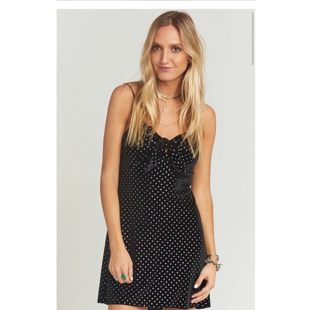 Show Me Your Mumu Constance Velvet Dress New With Tags holiday Christmas medium - Image 3