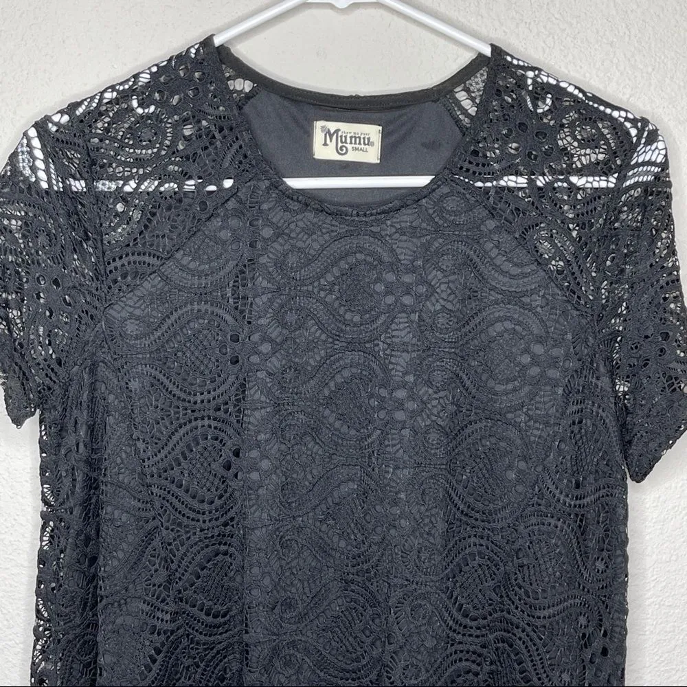 Show Me Your‎ MuMu Black Nick's Babydoll Dress - Image 11