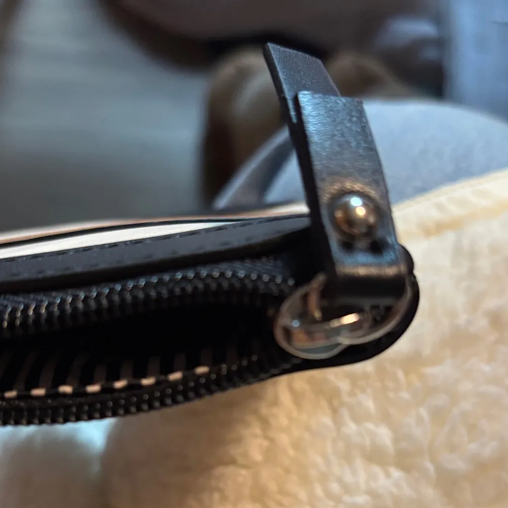 Nine West Black, Cream, and Tan Clutch - Image 6