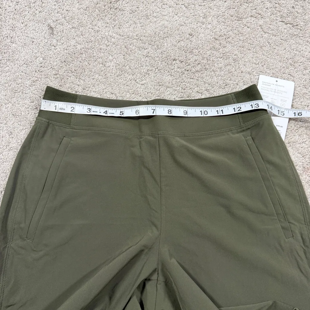 NWT Athleta Women’s Brooklyn Heights High Rise Jogger Pants UPF 40+ in Green 0 - Image 12