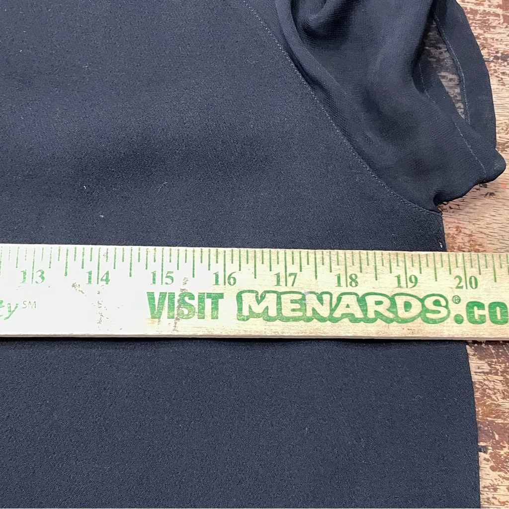 Vince Sheer Raglan Sleeve Dress Size‎ M - Image 6