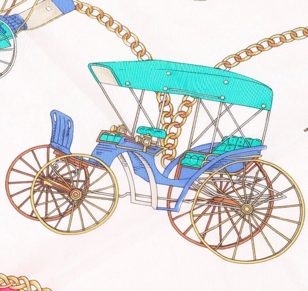 AUTHENTIC RARE Celine Pink 100% Silk Scarf 🥰 - Image 2