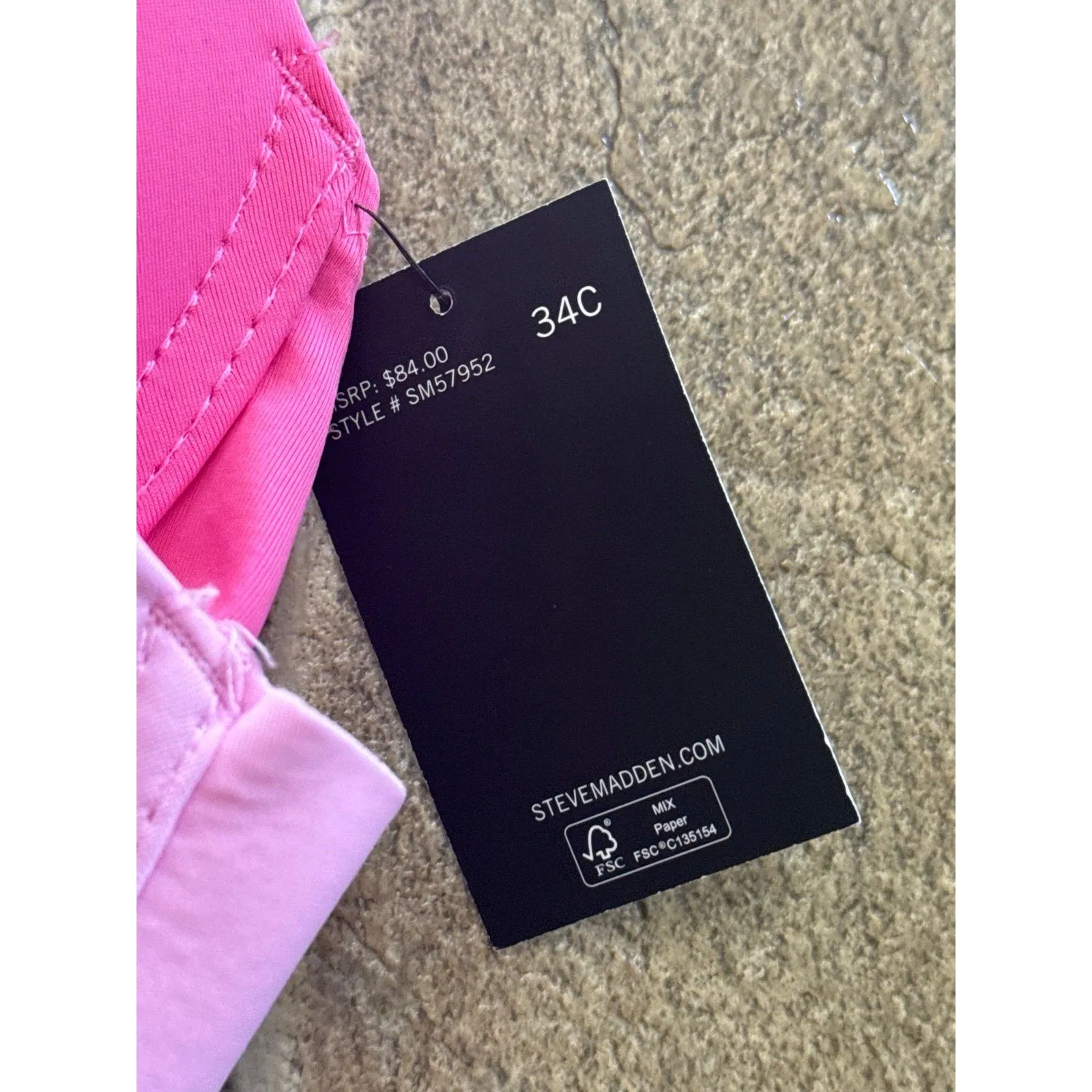 Steve Madden Push up Bras Size 34C - Image 8