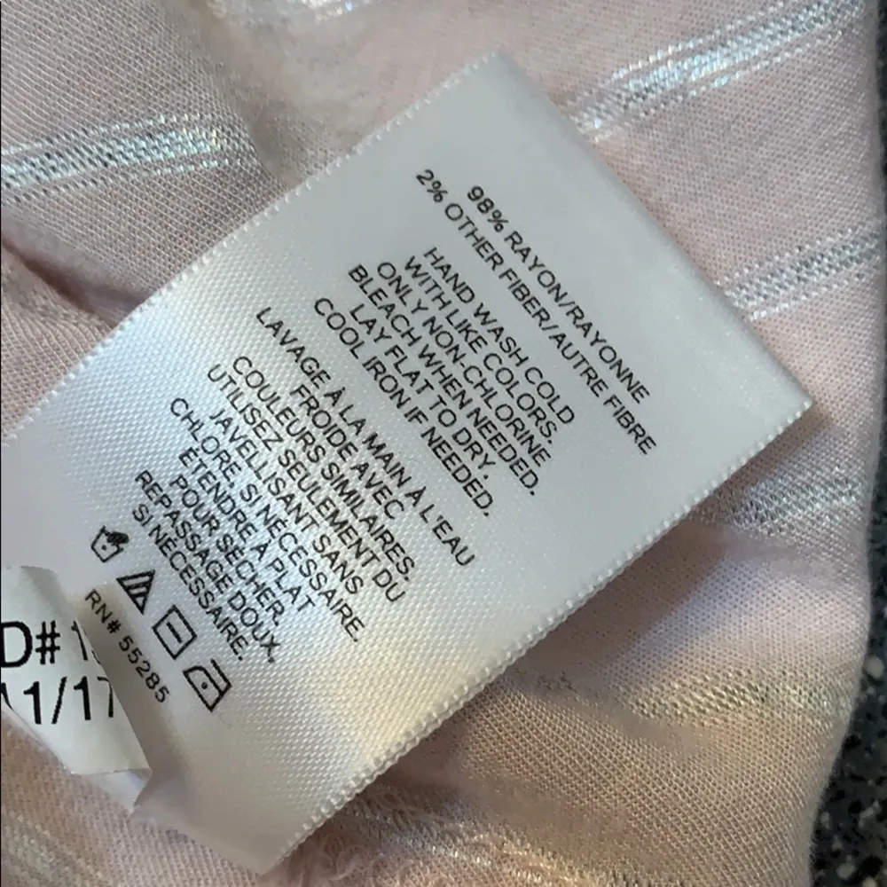 Express-Metallic Stripe The City Shirt - Image 6