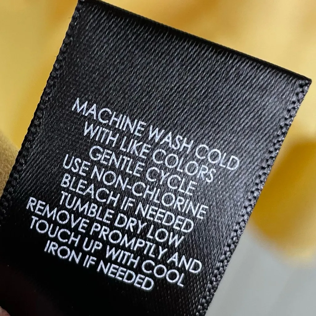 Torrid Harper 3/4 Sleeve Pullover Blouse Sundress Yellow Women's Plus Size 4X - Image 7