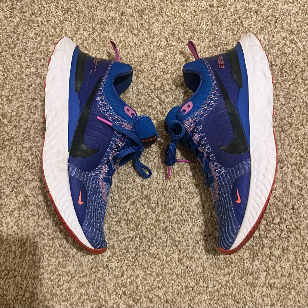 Nike React Infinity Run Flyknit 3 Women's Running Shoes DZ3016-400 Racer Blue - Image 8