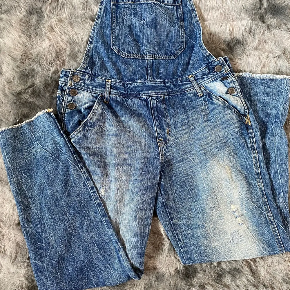 Aeropostale Blue Denim Overalls - Image 3