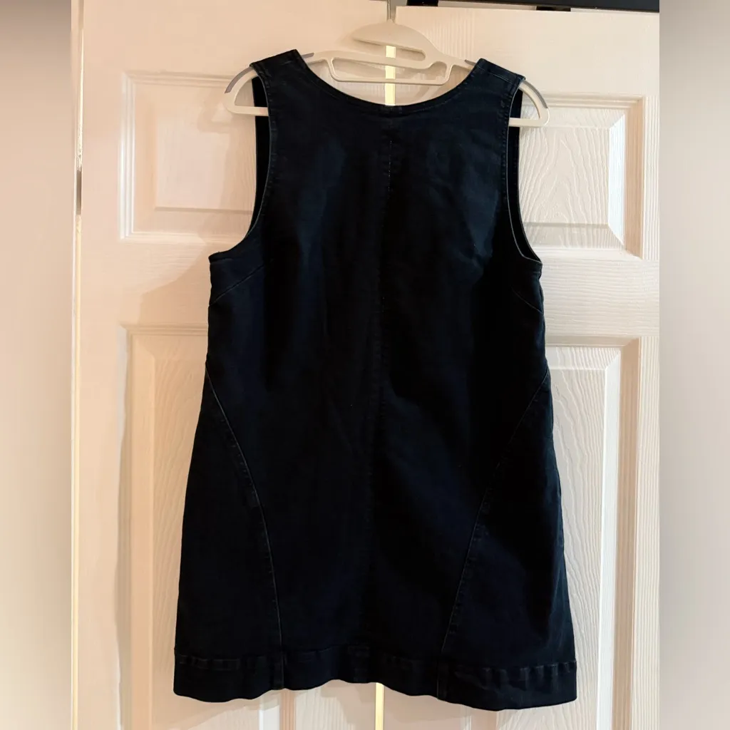 Free People Kai Shift Mini Dress – Anthracite Size Small - Image 5