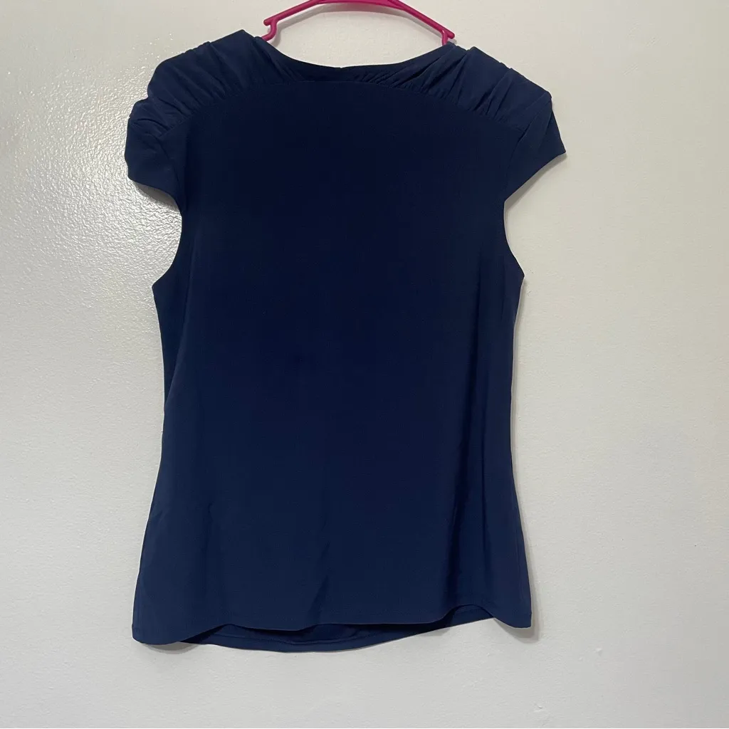 NWT White House Black Market Matte Jersey Cowl Neck Shell | Size: Small - Image 6