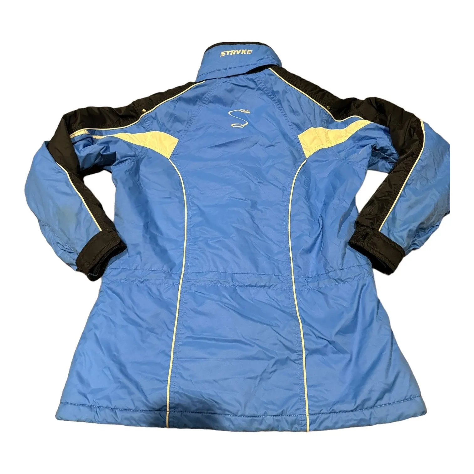 Stryke by Spyder Women's Hooded Jacket Coat Blue & black size 6 - Image 7