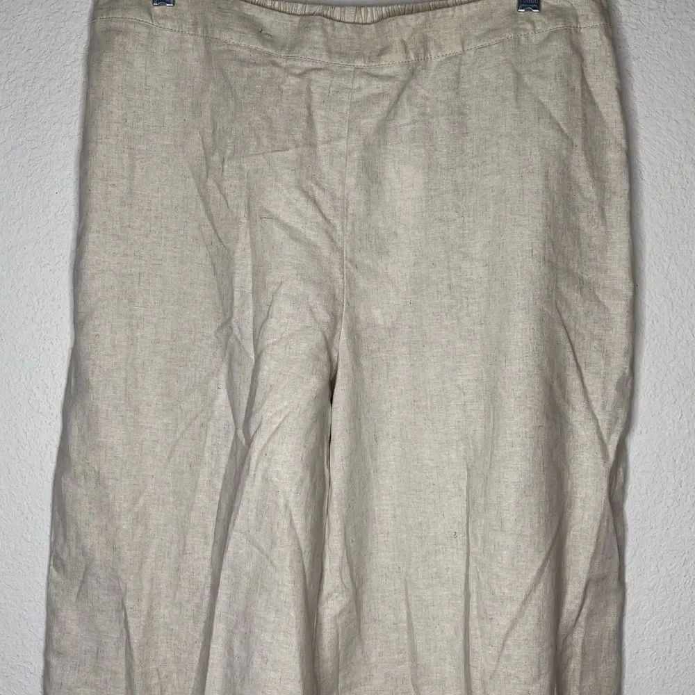 Vintage White Stag Linen‎ Blend Pantsuit Size M - Image 13