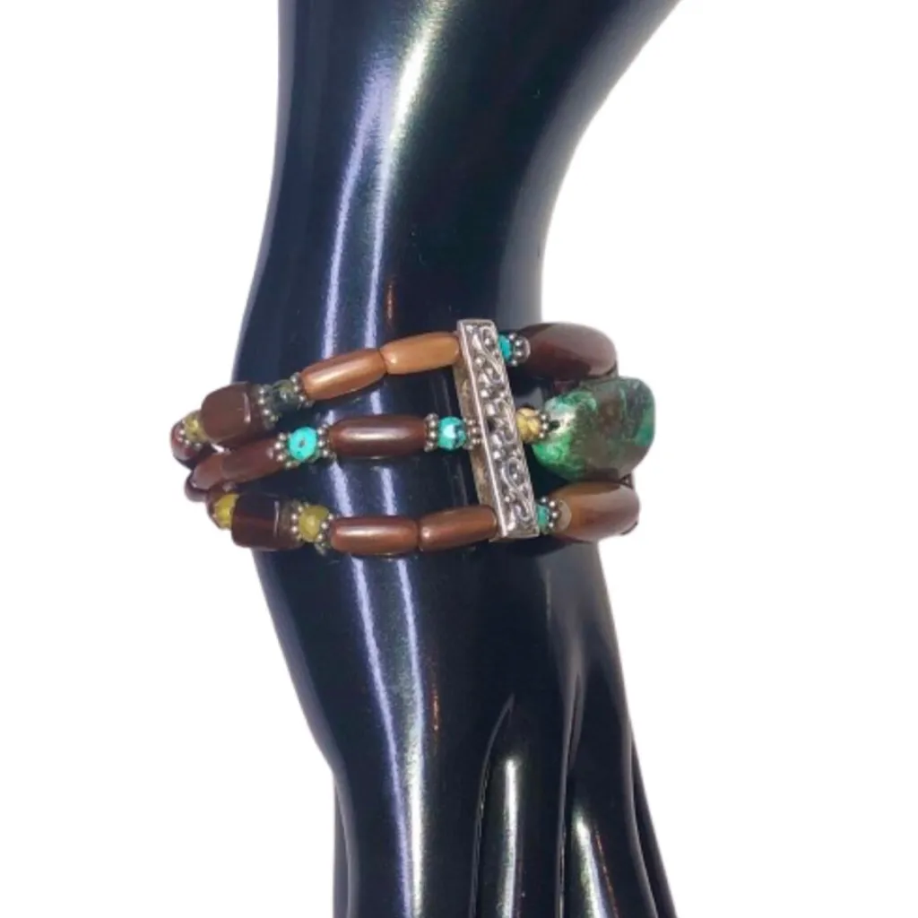 BARSE Turquoise Stone on Multi - Image 7