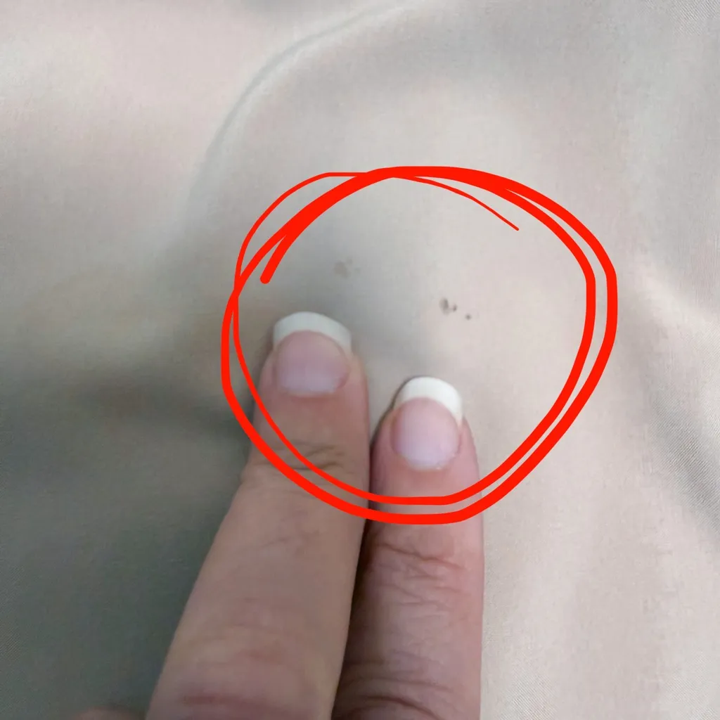 Spanx Tahini Beige Crepe 3 Button Short Length Vest 1X Faux Flap Pockets - Image 8