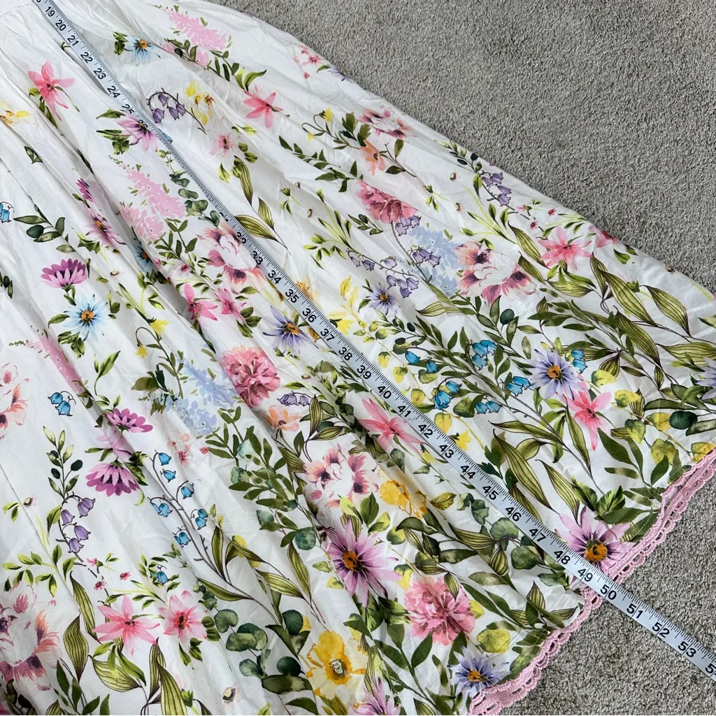 NWT Ivy City Co Women’s Aspyn Dress Sleeveless in Pastel Floral Multicolor 22W White - Image 17