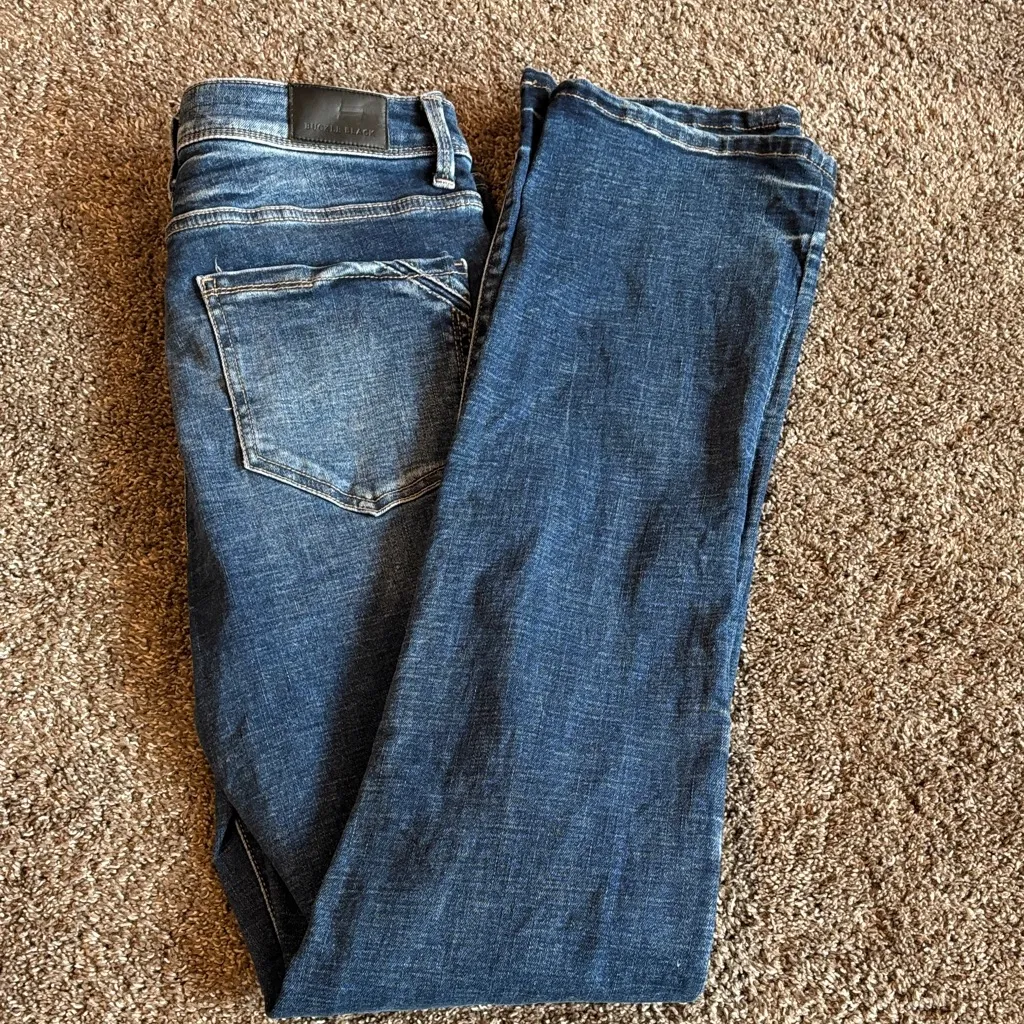 Buckle Black Indigo Straight Leg Jeans - Image 4