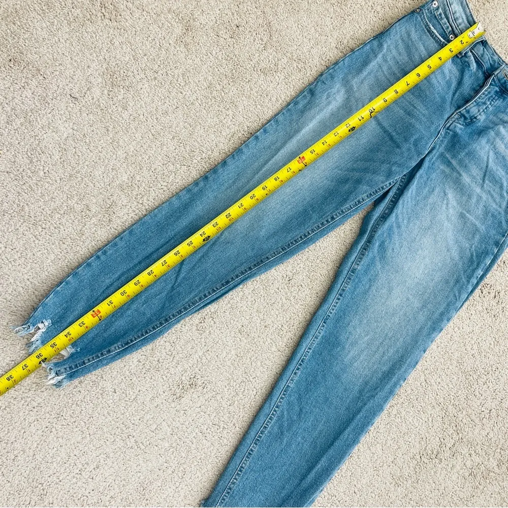 Jessica Simpson High Rise Vintage Straight Leg Jeans Button Fly Size 25” - Image 8