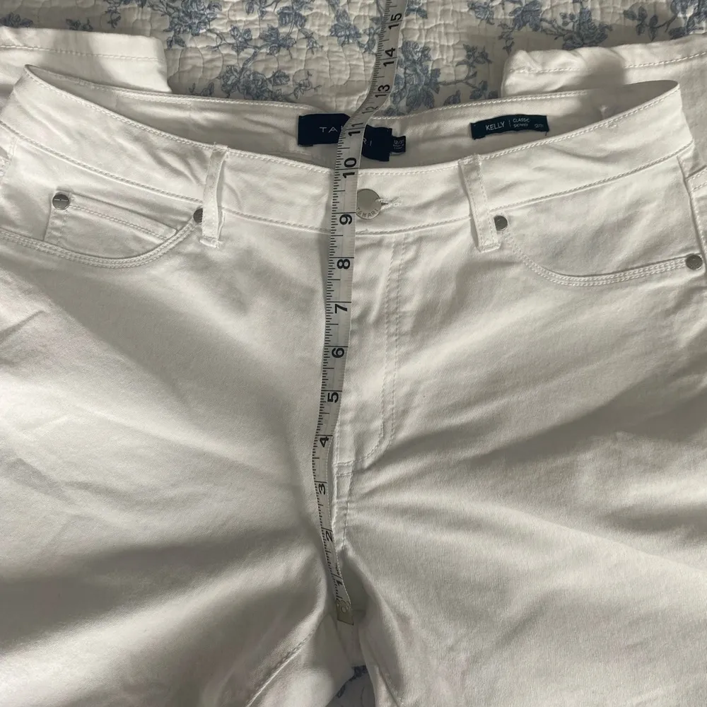 Kelly Classic White Skinny Ankle Jean Pant Size 31/12 - Image 4