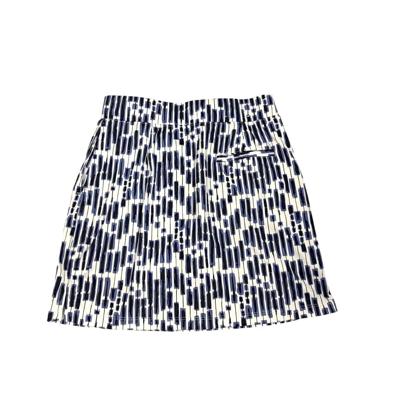 IZOD Golf Athletic Straight Active Geometric White Blue Skirt Size Women's XS - Image 2
