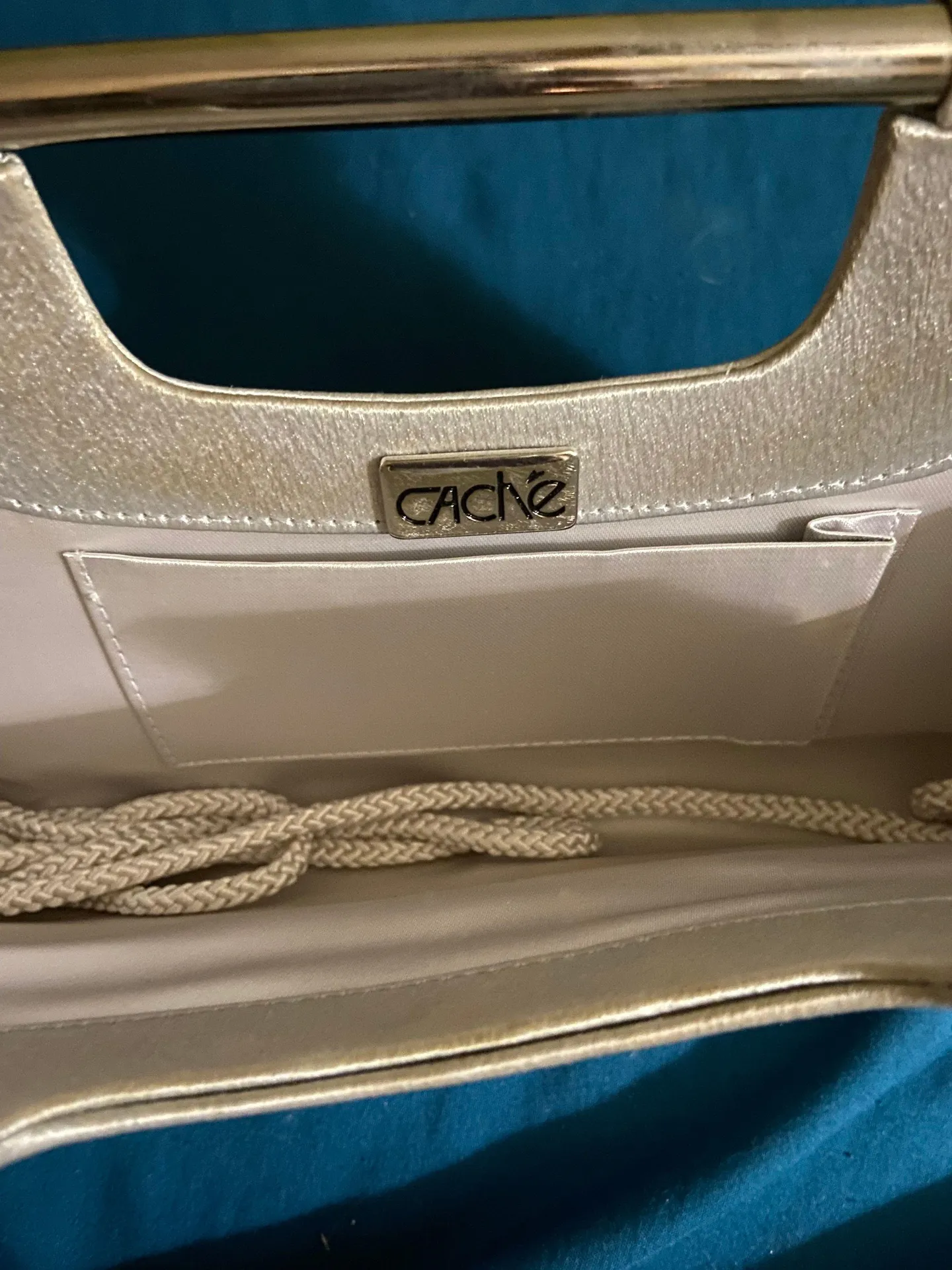 Cache Silver Vintage Clutch - Image 2