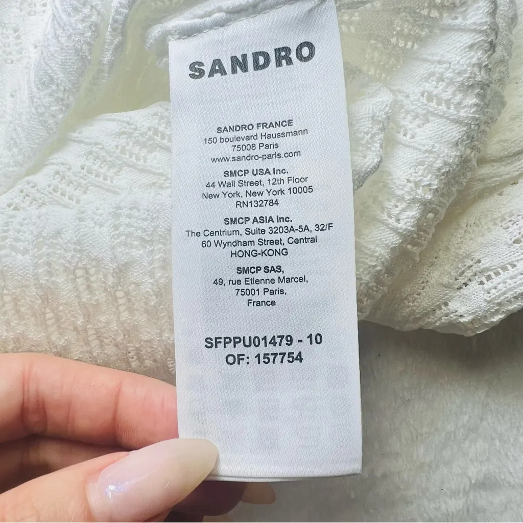 Sandro Tahys Cutout Sweater - NWT - size: 3 (FR) - Image 8