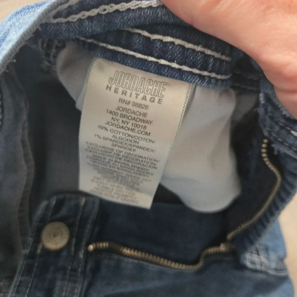 Vintage Jordache Jeans Straight Leg High Rise Denim Y2K 27 Horse Western - Image 10