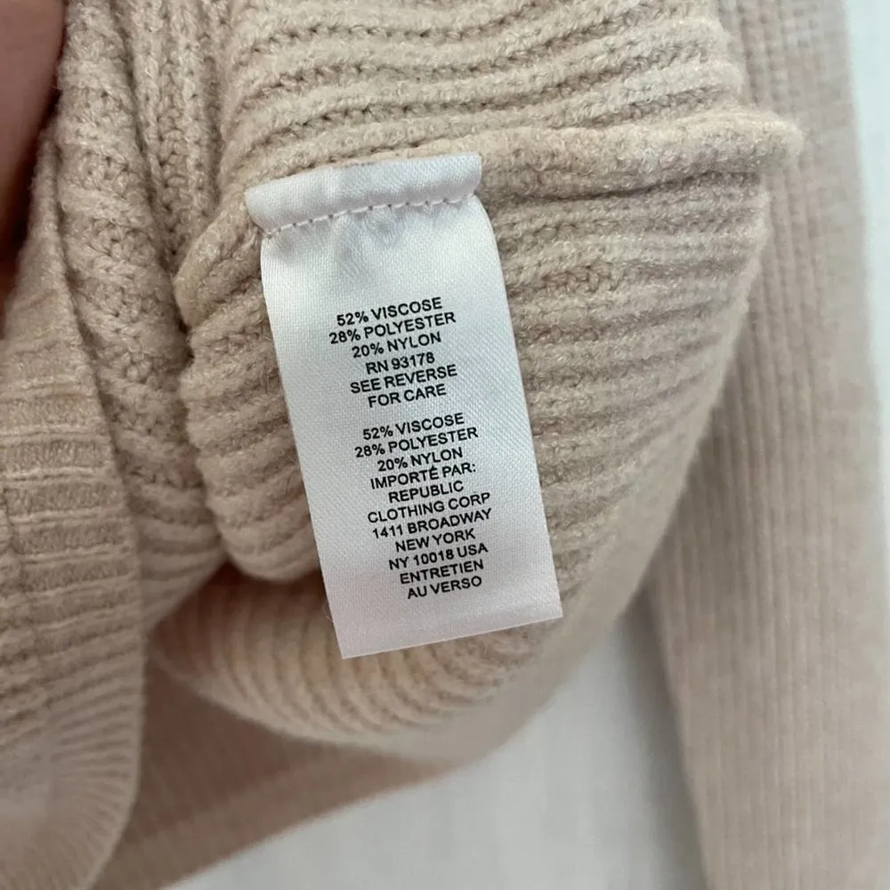 T Tahari Stretch Knit Crewneck Sweater - Image 3