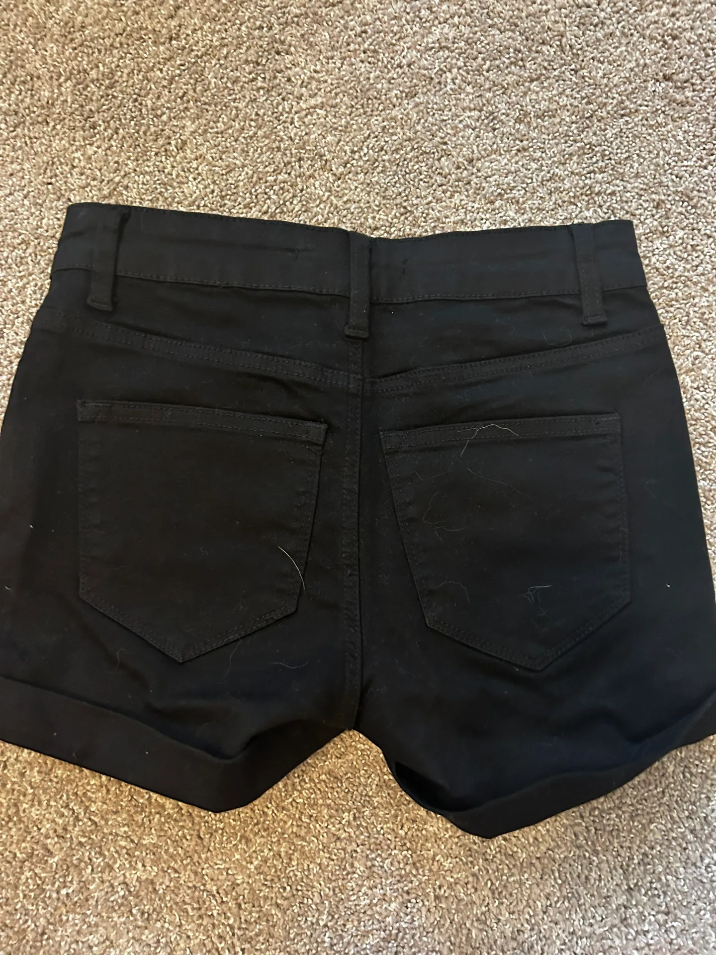 Buckle Jean Shorts - Image 3