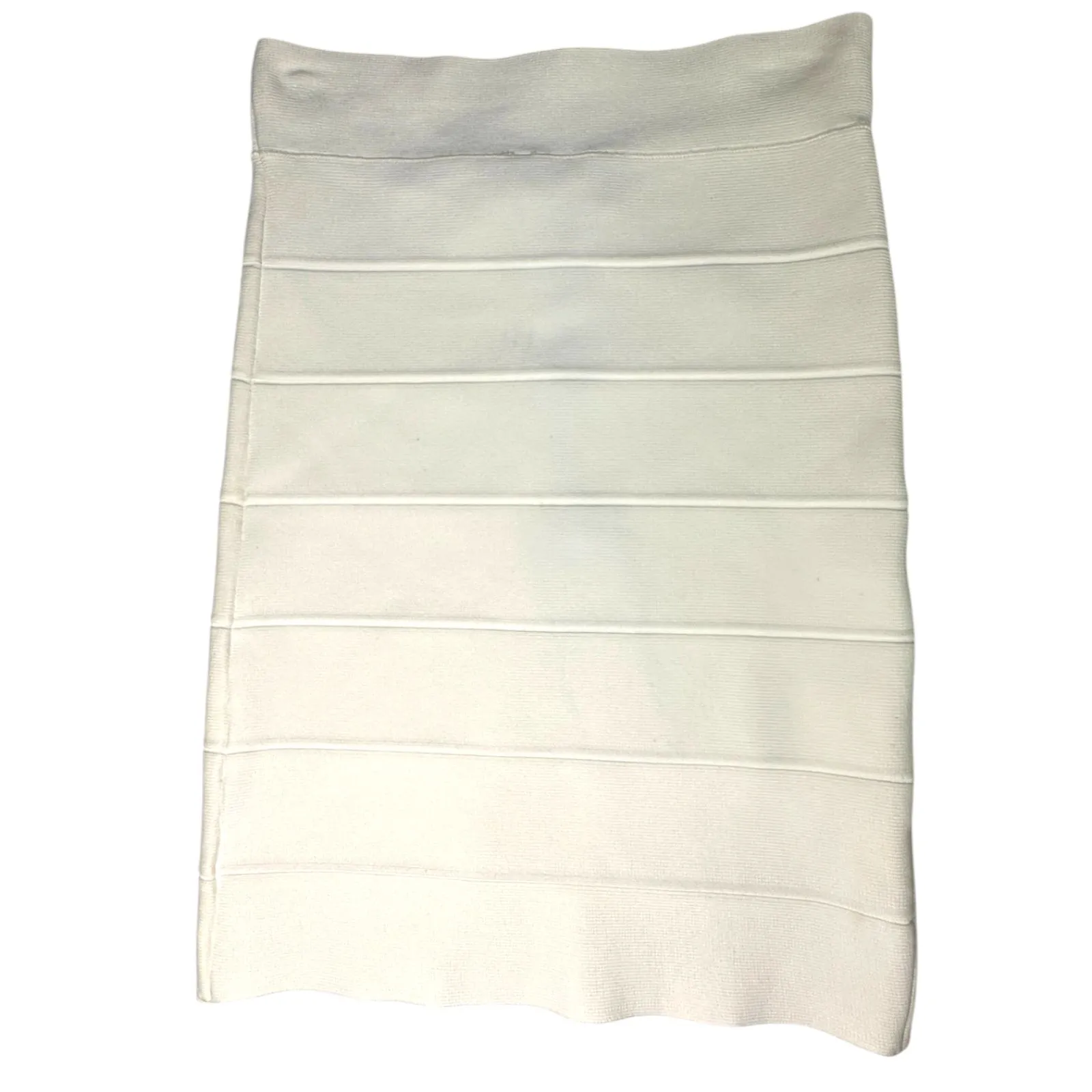 BCBG MaxAzria Simone Power Stretch Skirt Cream Off White Size XS NEW with Tags - Image 6