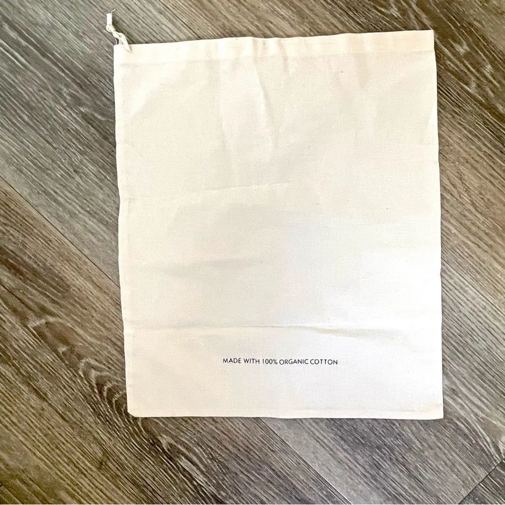 Eileen Fisher cream drawstring dust bag - Image 2