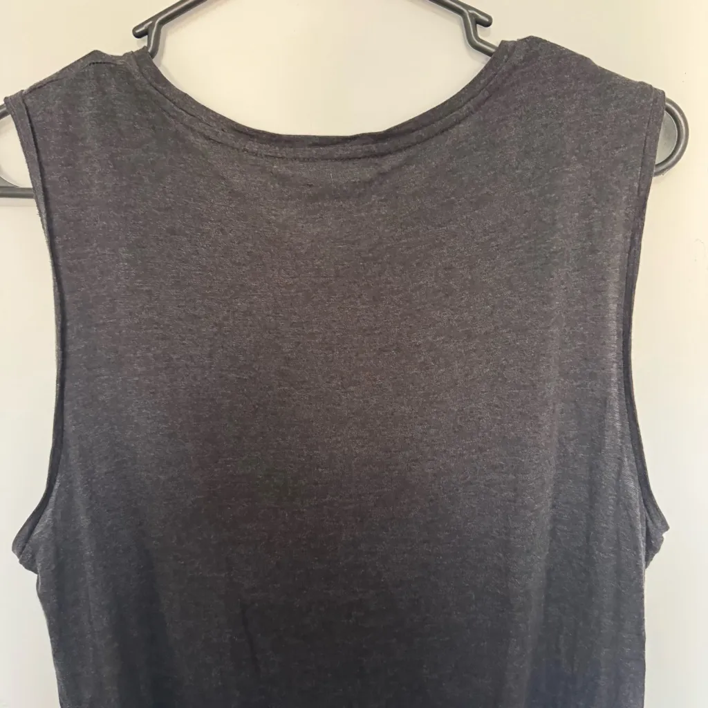 Everlane Lyocell Tank Dress Grey - Image 8