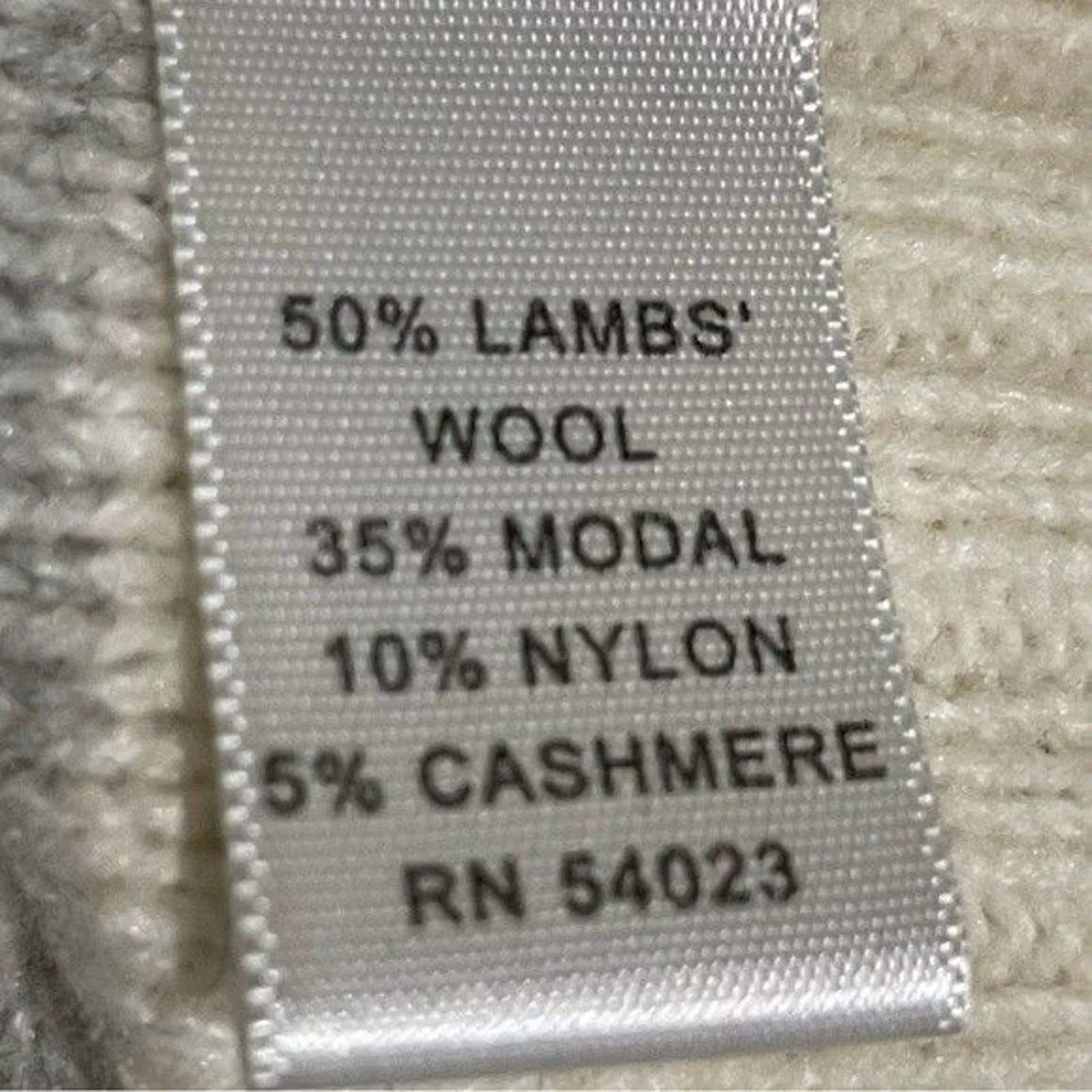 Banana Republic Lambswool Cashmere Blend Gray Cardigan Sweater Medium - Image 11