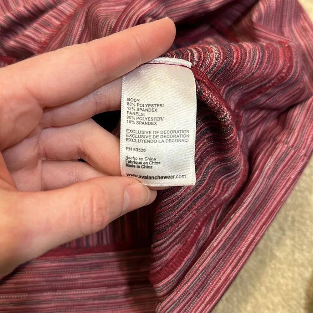 Avalanche PullOver Thumbhole Cowl Neck Drawstring Sweater Base Layer Women Large - Image 10