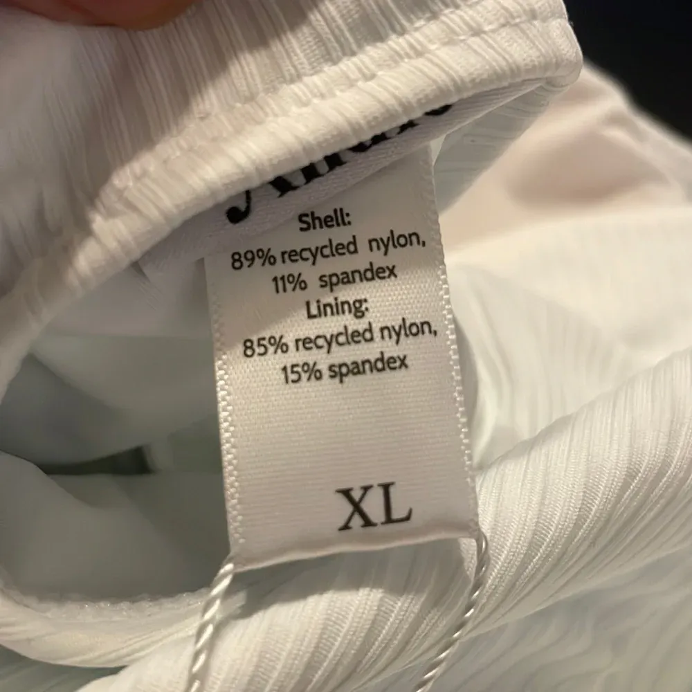 Andie Swim The Laguna One Piece White‎ Rib size XL NWT - Image 4