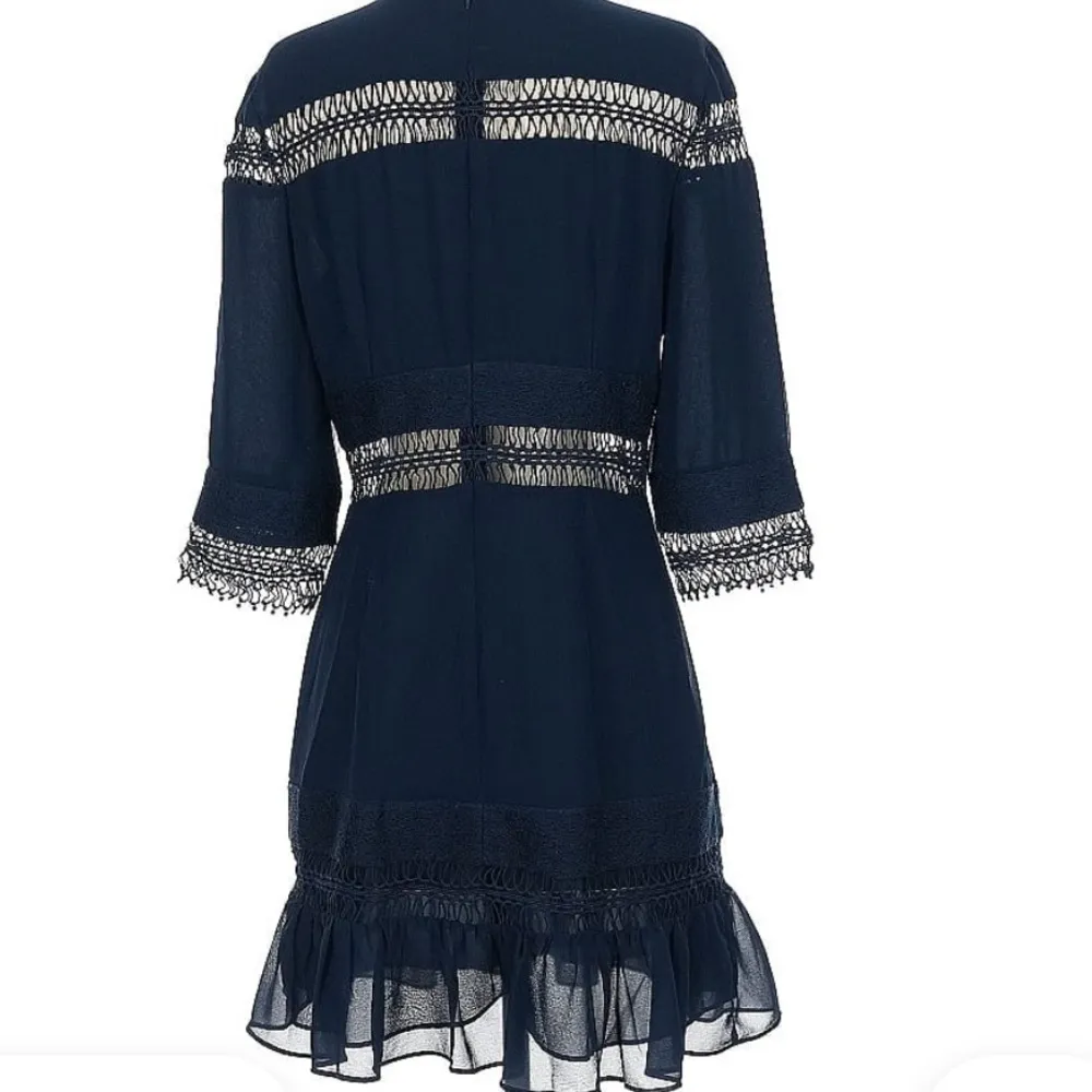 Revolve Tularosa Asher Mini Dress Indigo Blue Navy Small - Image 2